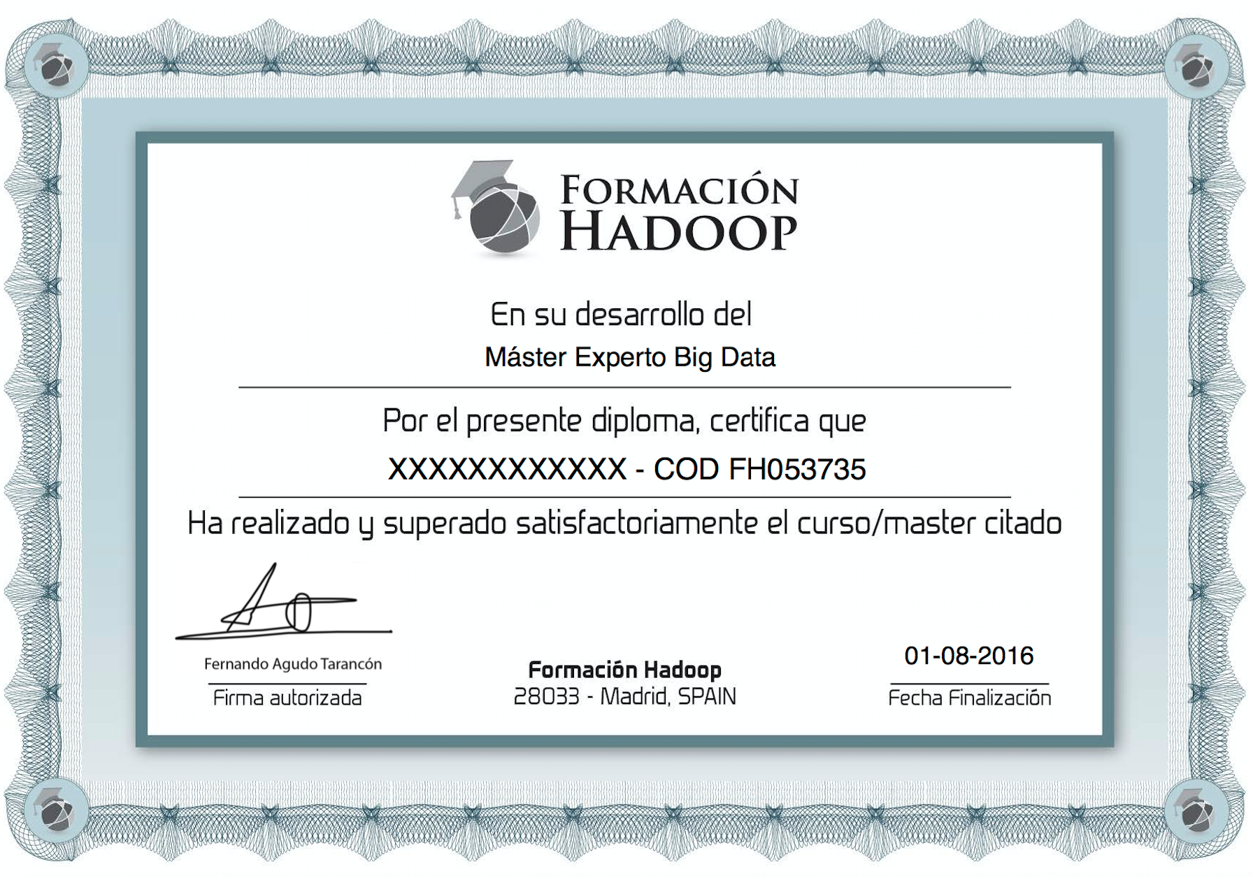 Certificado FH
